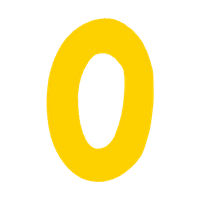 数字の0