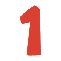 数字の1